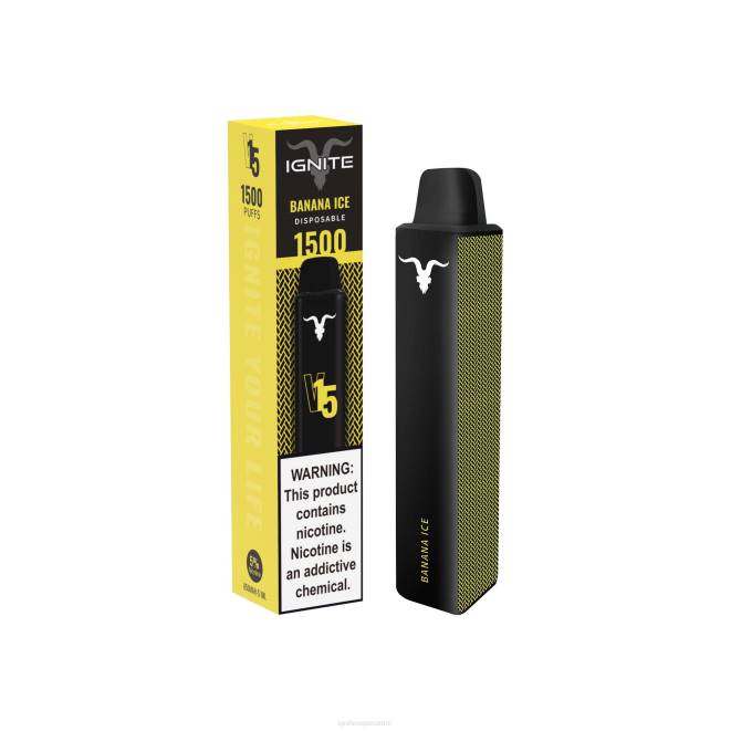 IGNITE V15 vape kynä - IGNITE Vape Helsinki ZJRL12 banaani jää