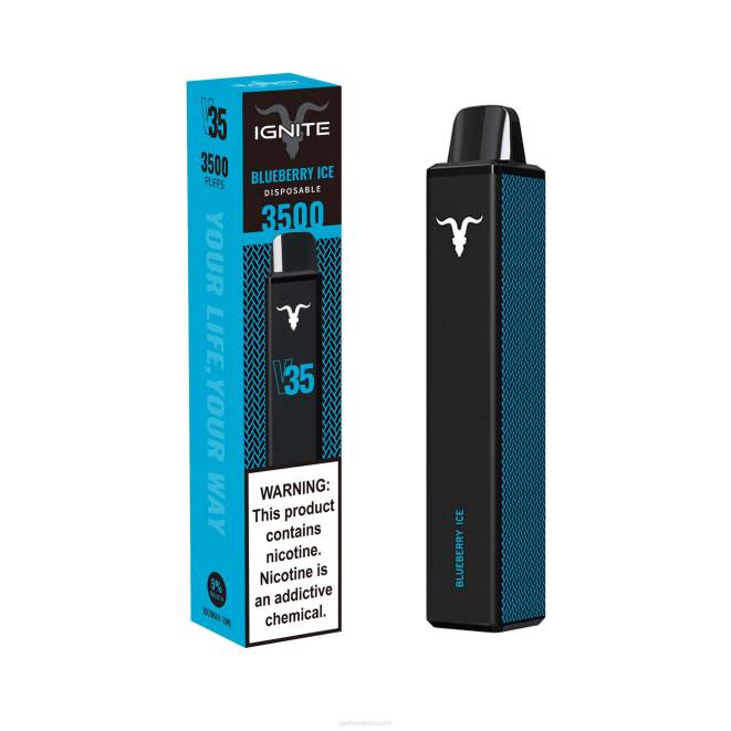 IGNITE V35 vape kynä - IGNITE Disposable Vape Review ZJRL137 mansikka omena vesimeloni